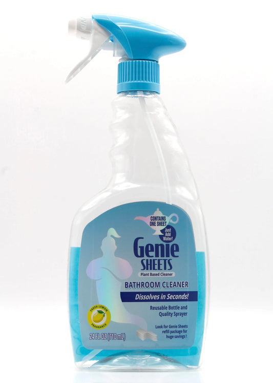 Genie Sheets Bath Cleaner Bottle