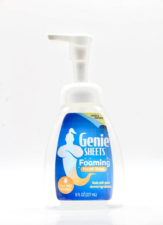 Genie Sheets Foaming Hand Soap Bottle