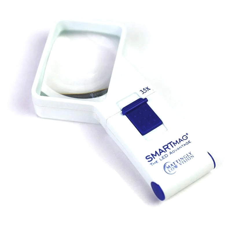 Advantage 3.5X LED Illuminated Handheld Magnifier (Left Handed)