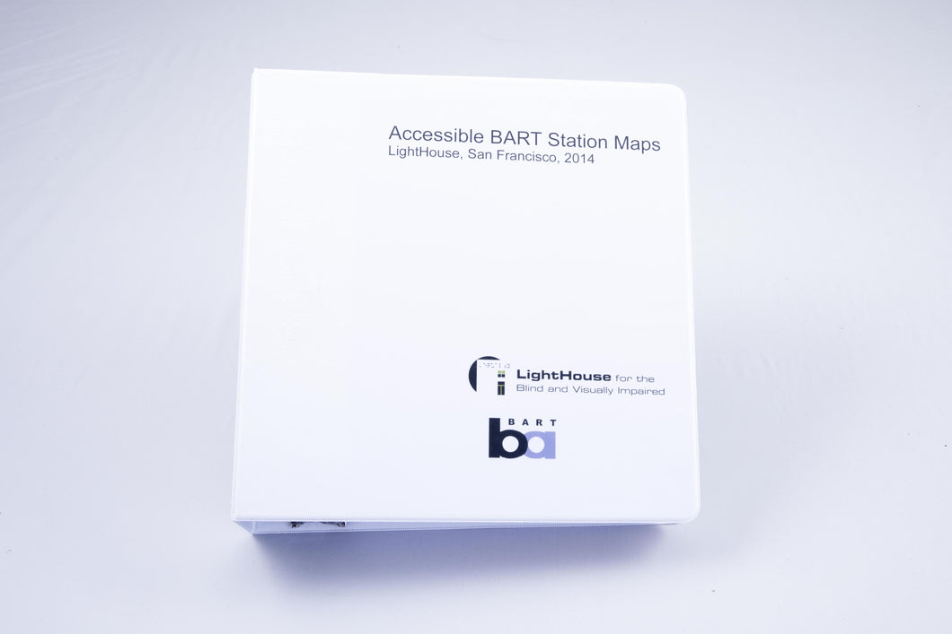 LightHouse Accessible BART Station Maps