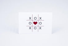 Load image into Gallery viewer, Tic-tac-toe with a heart in the middle