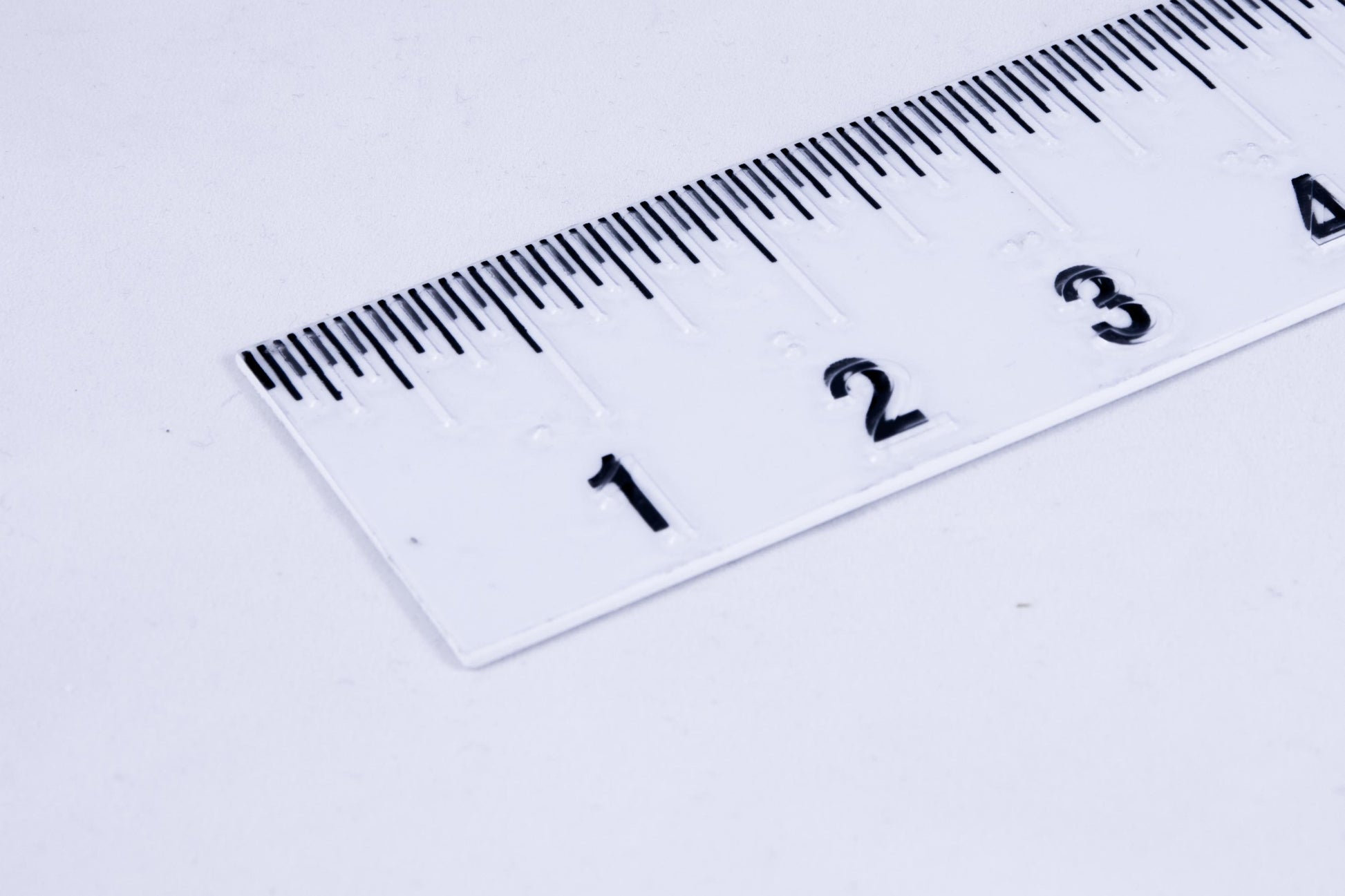 Braille + Large Print Ruler