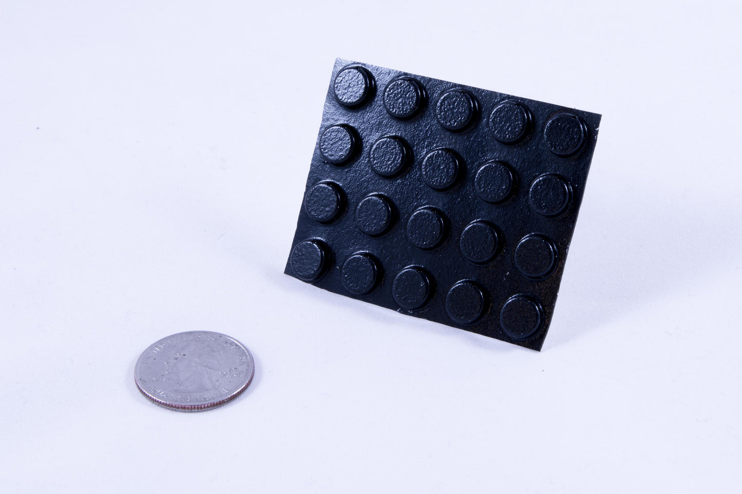 Black, Round, Medium Bump Dots