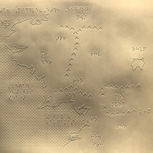 Lord of the Rings - Middle Earth Map Bundle map itself