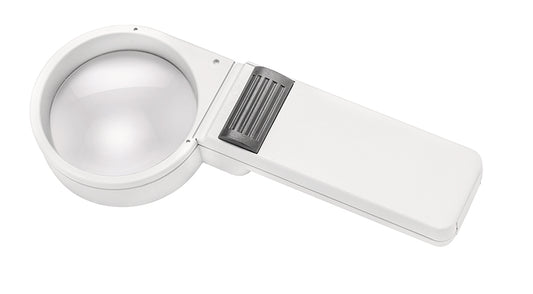 Mobilux Economy Illuminated Hand-held Magnifier - 3x
