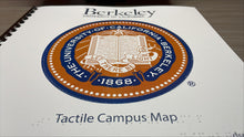 Load image into Gallery viewer, Angled cover of map set with the UC Berkeley seal