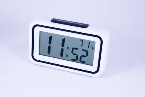 Large display Talking Clock w/ thermometer
