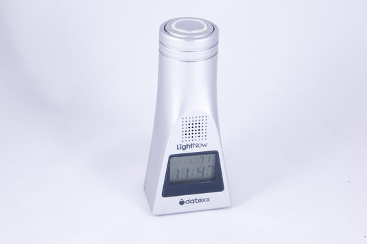 Talking Alarm Clock with built-in LED Flashlight