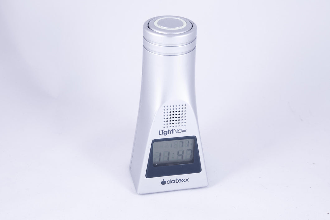 Talking Alarm Clock with built-in LED Flashlight