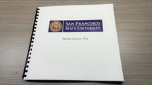 Load image into Gallery viewer, SFSU Tactile Maps (Visual with Large Print and Braille) - front cover