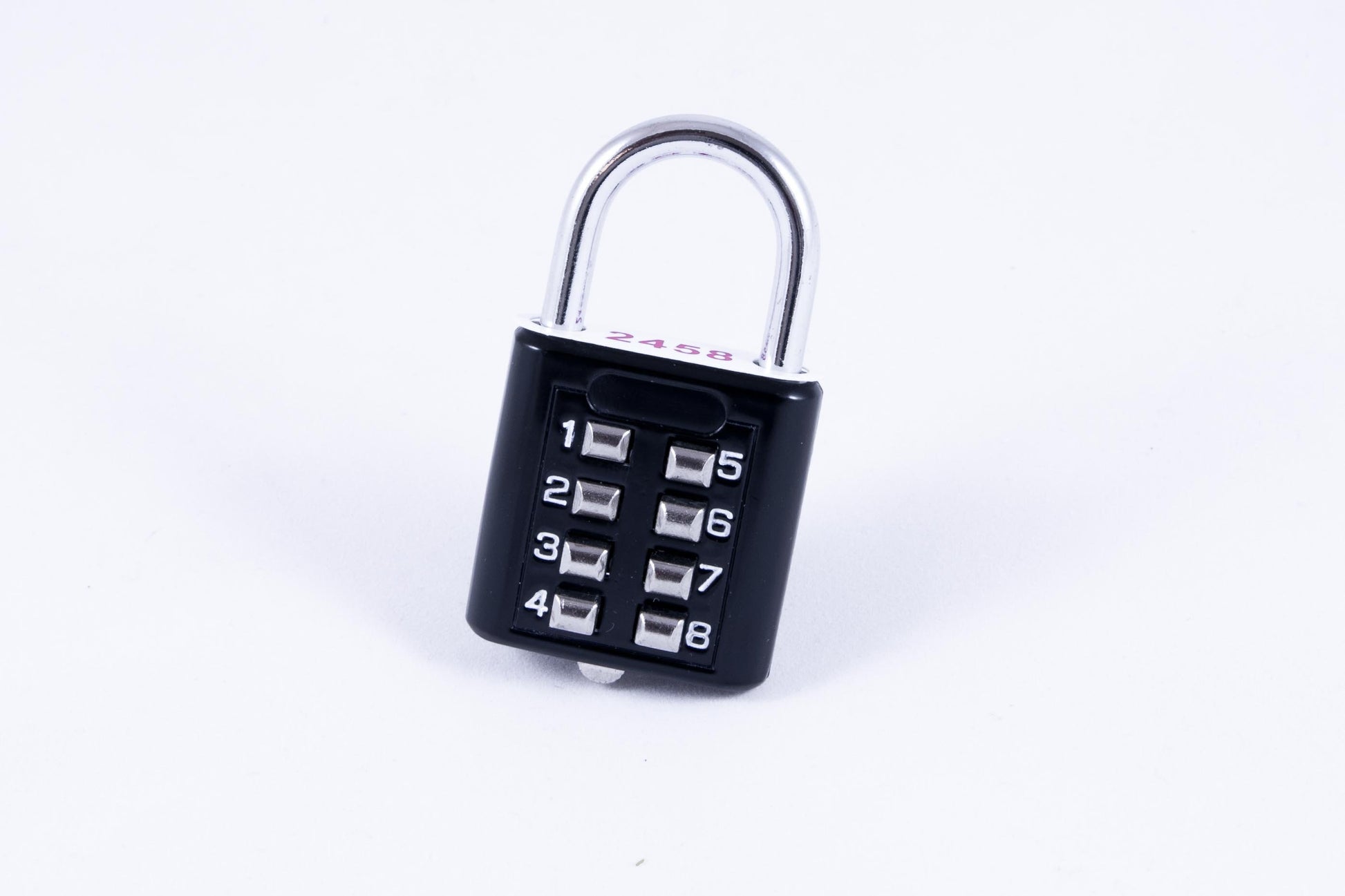 Tactile Push Button Combination Padlock
