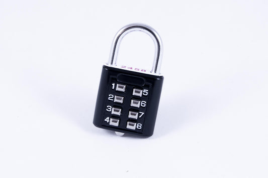 Tactile Push Button Combination Padlock
