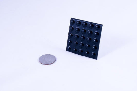 Black, Round, Small Bump Dots