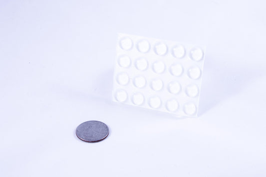 Large, Clear, Round Bump Dots