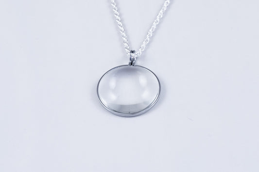 Silver Pendant Magnifier