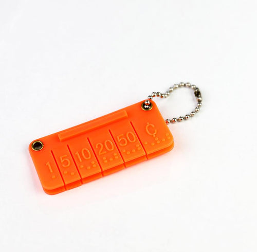 Pocket Money Brailler (orange)