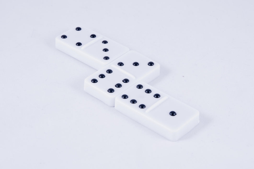 Dominoes w/ Raised Dots