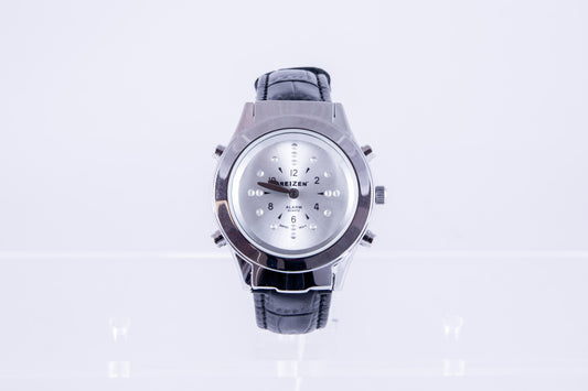 Mens Braille & Talking Watch - Leather Band