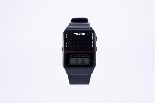 Talking Watch, Square: English