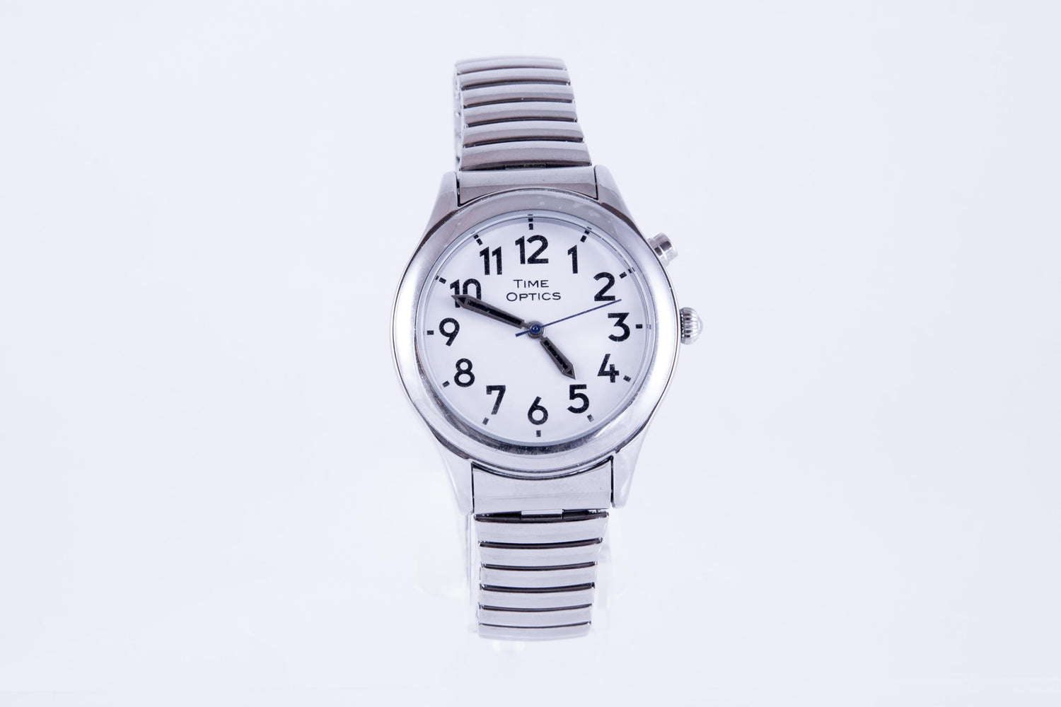 Ladies Talking Watch with Expansion Band - Silver (Dual Voice)
