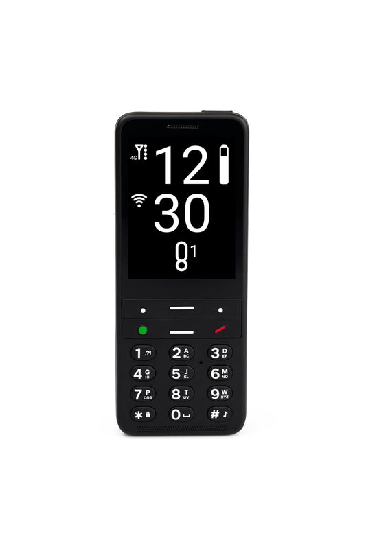 BlindShell Classic 2 Talking Cell Phone- Black